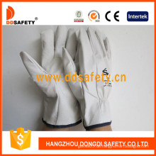 Ziegenfell Fahrer Leder Handschuh (DLD522)